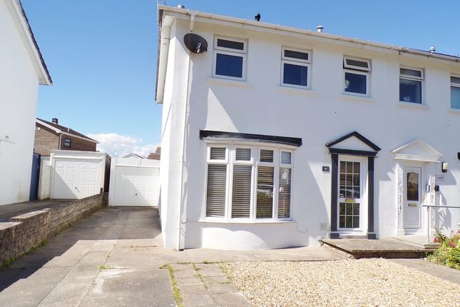 Semi-detached house for sale in West Park Drive, Porthcawl