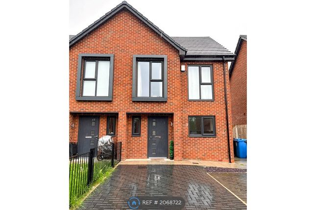 Thumbnail Semi-detached house to rent in Tennyson Road, Swinton, Manchester