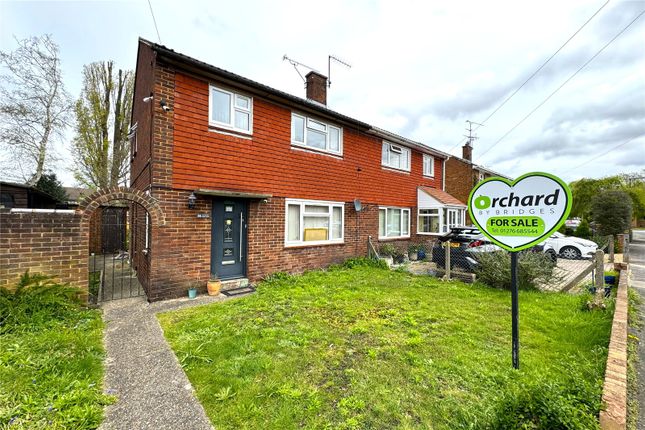 Thumbnail Semi-detached house for sale in Bain Avenue, Camberley, Surrey