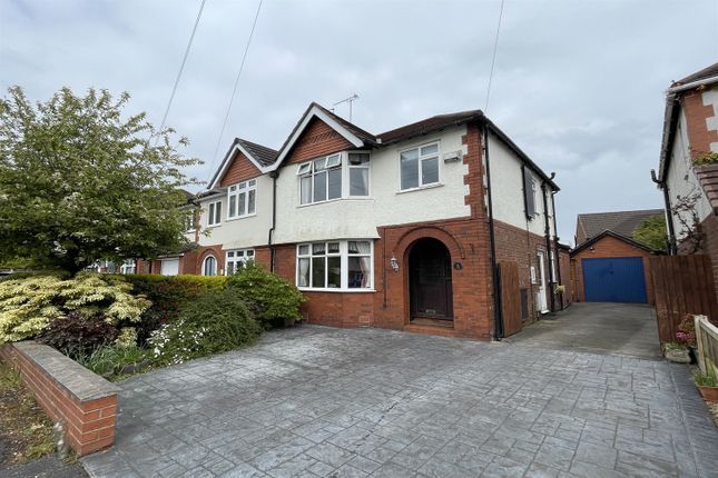 Thumbnail Semi-detached house for sale in Tabley Grove, Knutsford