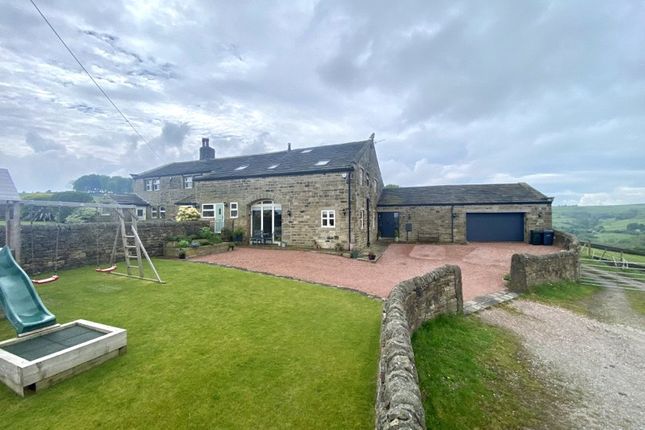 Thumbnail Semi-detached house for sale in Bunkers Hill Lane, Keighley, West Yorkshire