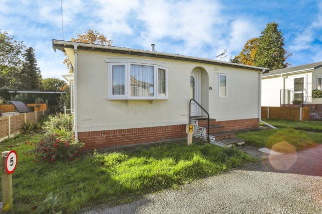 Thumbnail Bungalow for sale in Bourne Park Residential Park, Ipswich