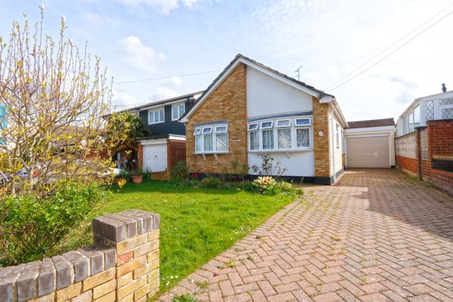 Thumbnail Detached bungalow for sale in Parkstone Avenue, Thundersley, Essex