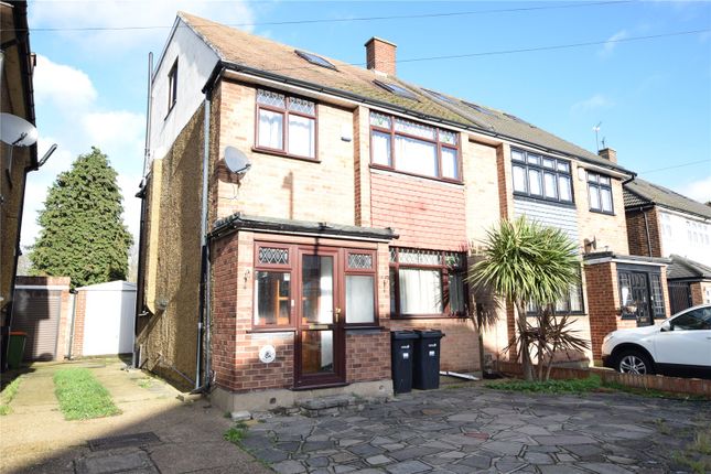 Thumbnail Semi-detached house for sale in Freshwell Avenue, Chadwell Heath, Romford