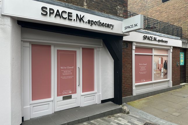 Retail premises to let in Church Street, Kingston Upon Thames