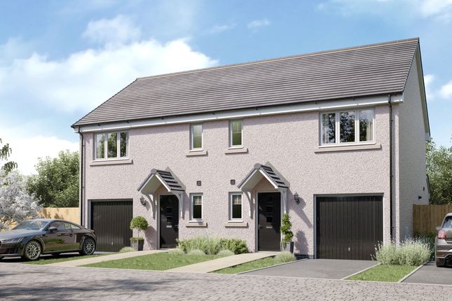 Thumbnail Semi-detached house for sale in "The Newton" at Grosset Place, Glenrothes