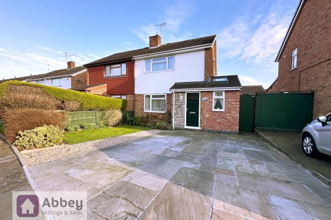 Semi-detached house for sale in Combe Close, Leicester