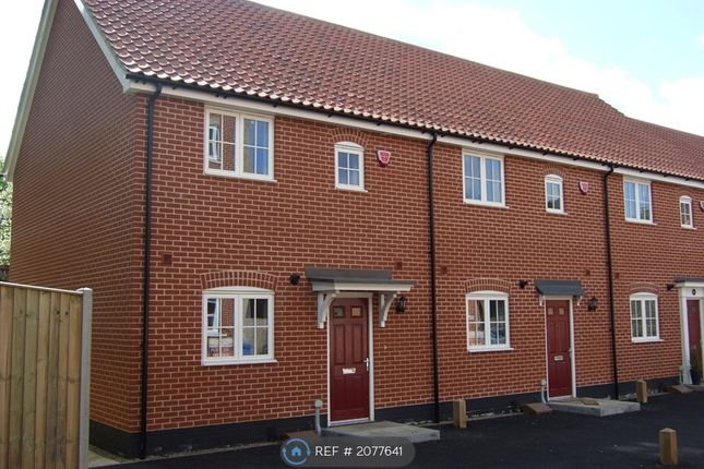 Thumbnail End terrace house to rent in Skoulding Place, Halesworth