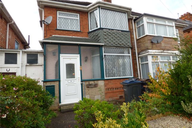Thumbnail Semi-detached house for sale in Steyning Road, South Yardley, Birmingham, West Midlands