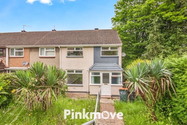 Thumbnail End terrace house for sale in Monnow Way, Bettws, Newport