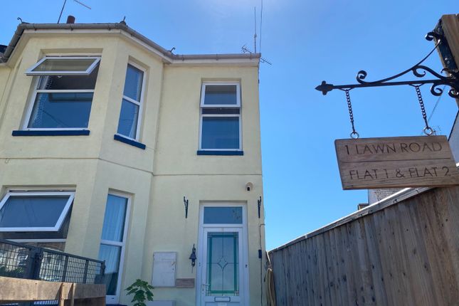 Thumbnail Flat to rent in Lawn Road, Exmouth, Devon