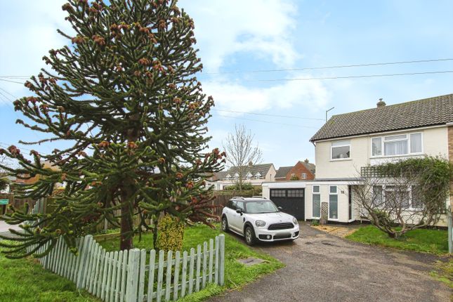 Semi-detached house for sale in Mepal Road, Sutton, Ely