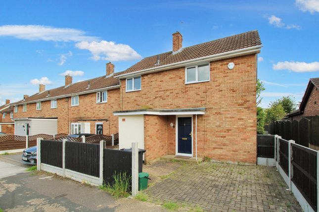 Thumbnail End terrace house for sale in Theydon Crescent, Basildon