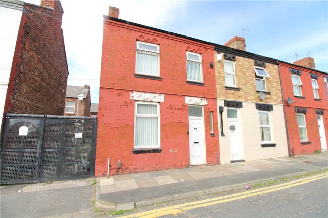 Thumbnail End terrace house for sale in Alpha Street, Litherland, Merseyside