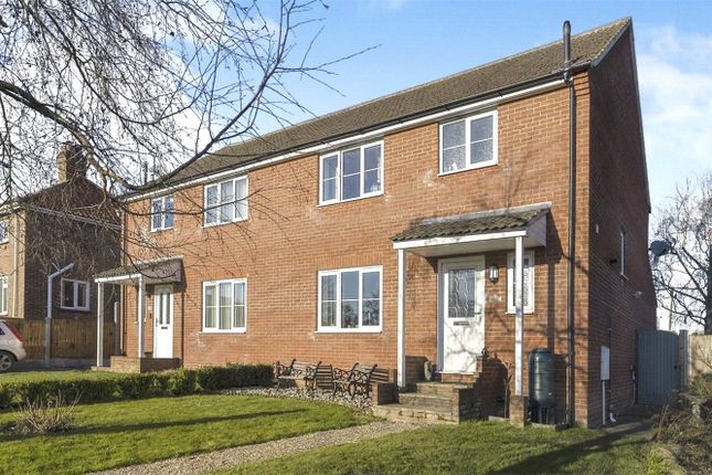 Thumbnail Semi-detached house for sale in River View, Top Row, Wreningham, Norwich