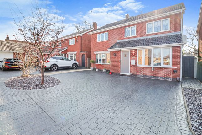 Thumbnail Detached house for sale in Farmers Close, Glenfield, Leicester, Leicestershire