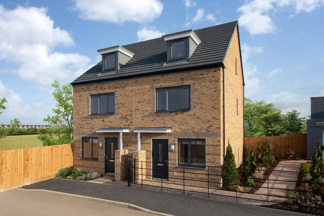 Thumbnail End terrace house for sale in "Kingsville" at Nuffield Road, St. Neots