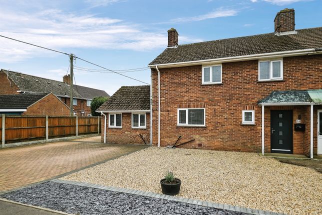 Semi-detached house for sale in Queens Close, Wereham, King's Lynn, Norfolk