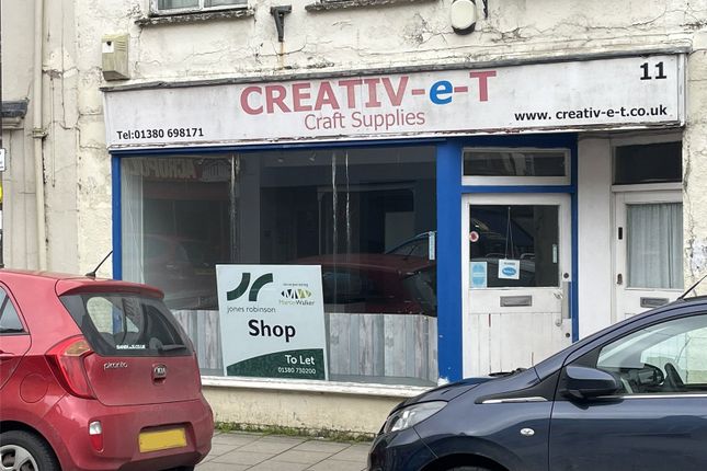 Retail premises to let in Sidmouth Street, Devizes, Wiltshire
