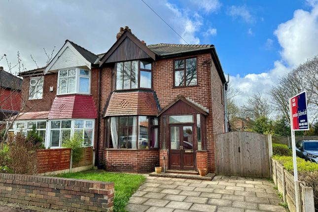 Thumbnail Semi-detached house for sale in Warwick Road South, Firswood, Manchester