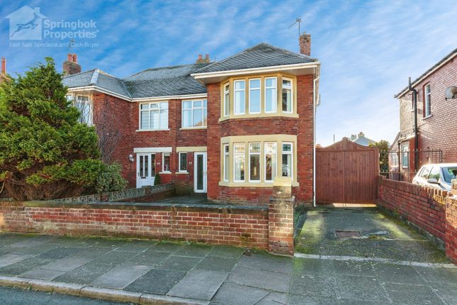 Semi-detached house for sale in St Martin's Road, Blackpool, Lancashire