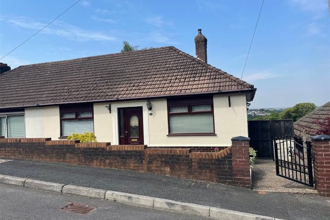 Thumbnail Semi-detached bungalow for sale in Manor Way, Neath