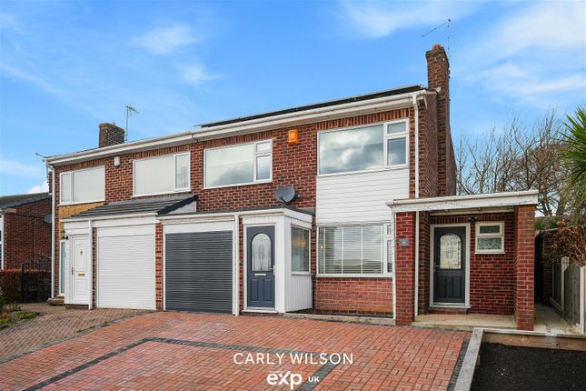 Thumbnail Semi-detached house for sale in Springvale Close, Wickersley, Rotherham