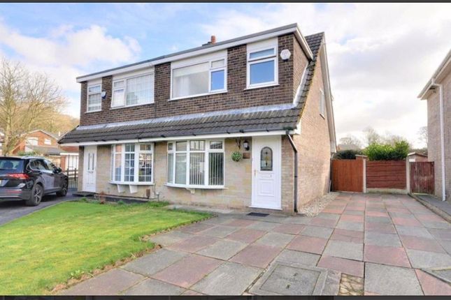 Thumbnail Semi-detached house for sale in Sandringham Drive, Heaton Mersey, Stockport