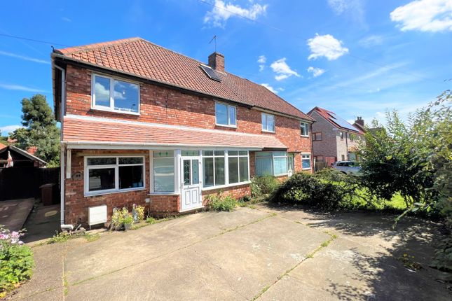 Thumbnail Semi-detached house for sale in Ruskin Avenue, Lincoln