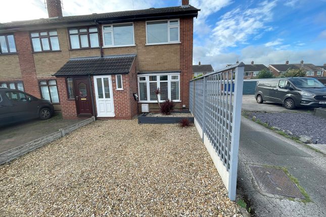 Thumbnail End terrace house for sale in Poplars Road, Horninglow, Burton-On-Trent