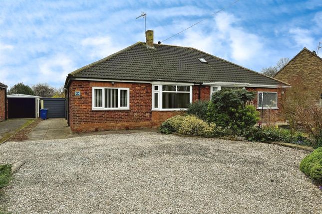 Thumbnail Semi-detached bungalow for sale in Marine Avenue, North Ferriby