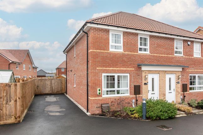 Thumbnail Semi-detached house for sale in Squires Grove, Roman Quarter, Bingham