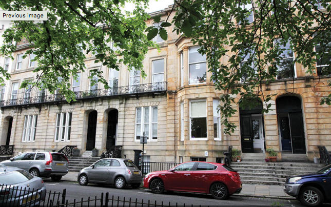 Thumbnail Flat to rent in Woodlands Terrace, Park District, Glasgow