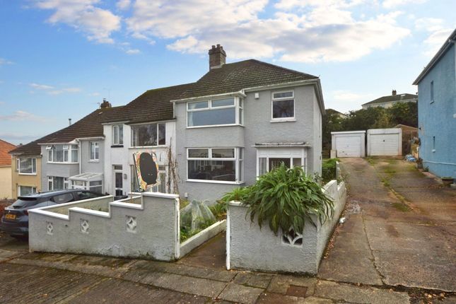 Thumbnail End terrace house to rent in Highland Road, Chelston, Torquay, Devon