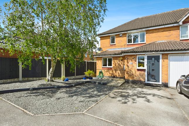 Thumbnail Semi-detached house for sale in The Hawthorns, Kirkby-In-Ashfield, Nottingham, Nottinghamshire