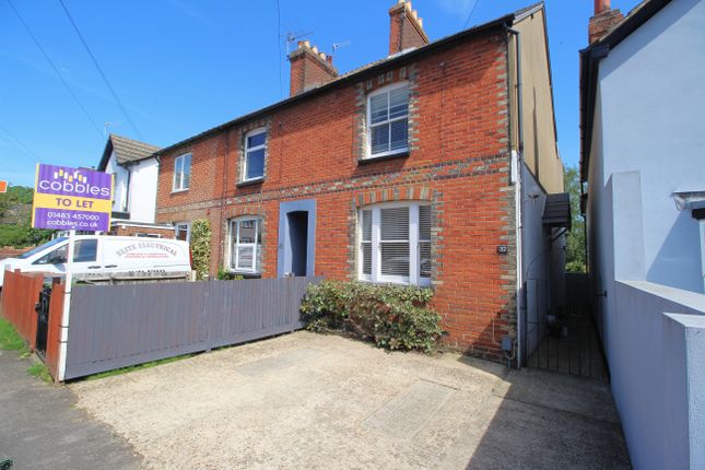 Thumbnail End terrace house to rent in Barrack Road, Guildford