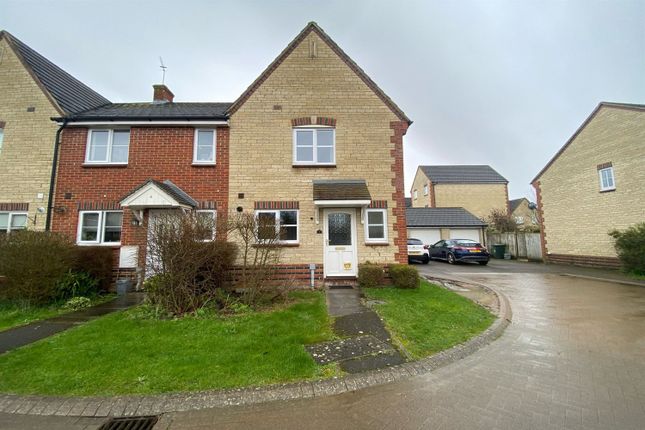 Thumbnail End terrace house to rent in Woodpecker Close, Bicester, Oxon