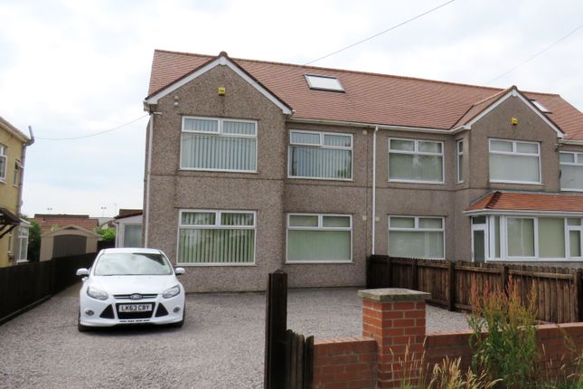 Semi-detached house for sale in Port Road East, Barry