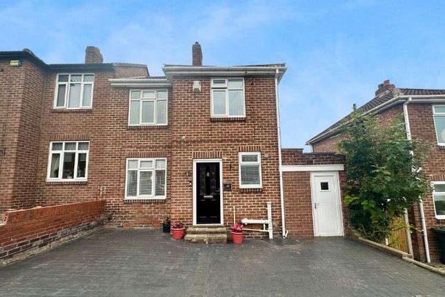 Thumbnail Semi-detached house for sale in Hillside Avenue, Newcastle Upon Tyne