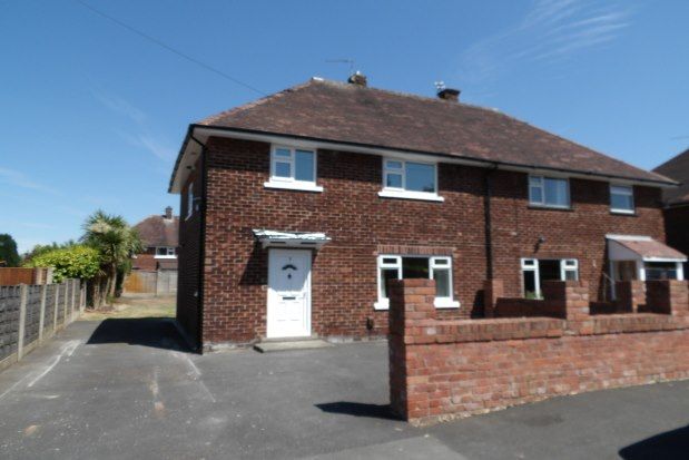 Thumbnail Property to rent in Fairywell Road, Altrincham
