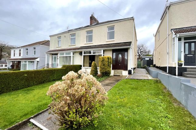 Semi-detached house for sale in Hadland Terrace, West Cross, Swansea