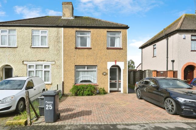 Thumbnail Semi-detached house for sale in Crossfield Road, Hoddesdon