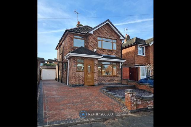 Thumbnail Detached house to rent in Wickham Road, Oadby, Leicester