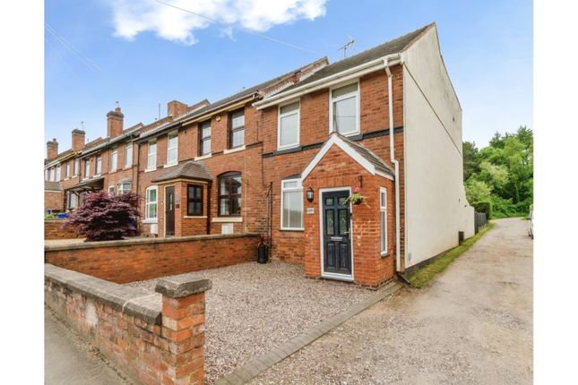 Thumbnail End terrace house for sale in Rawnsley Road, Cannock