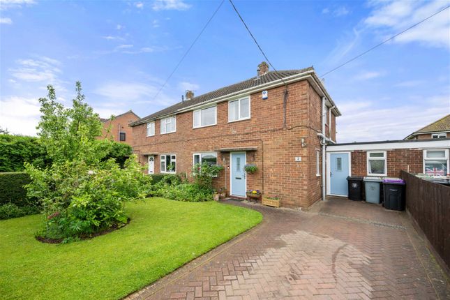 Thumbnail Semi-detached house for sale in Westry Corner, Barrowby, Grantham