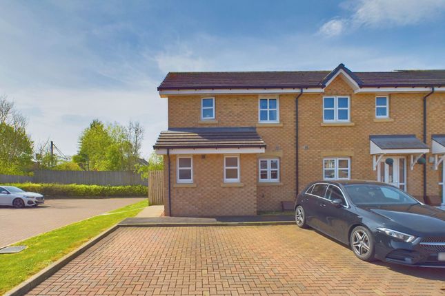 End terrace house for sale in Grayling Road, New Stevenston, Motherwell