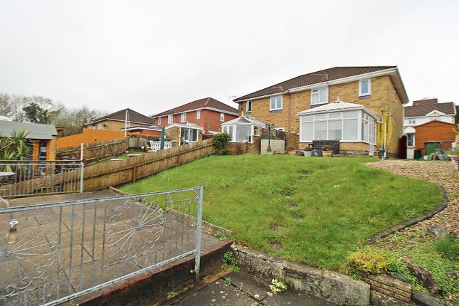 Semi-detached house for sale in Meadow Close, Thomastown, Tonyrefail, Porth, Rhondda Cynon Taff.