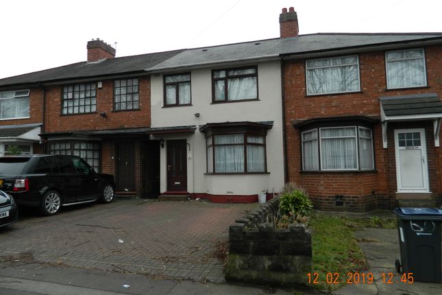 Thumbnail Terraced house to rent in Chetwynd Road, Ward End, Birmingham