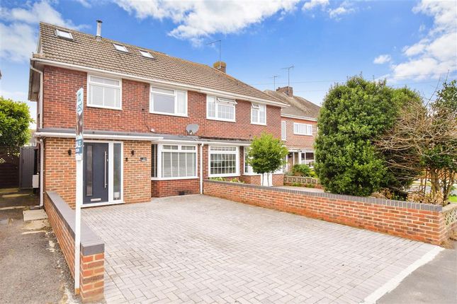 Semi-detached house for sale in Jubilee Avenue, Rustington, Littlehampton, West Sussex