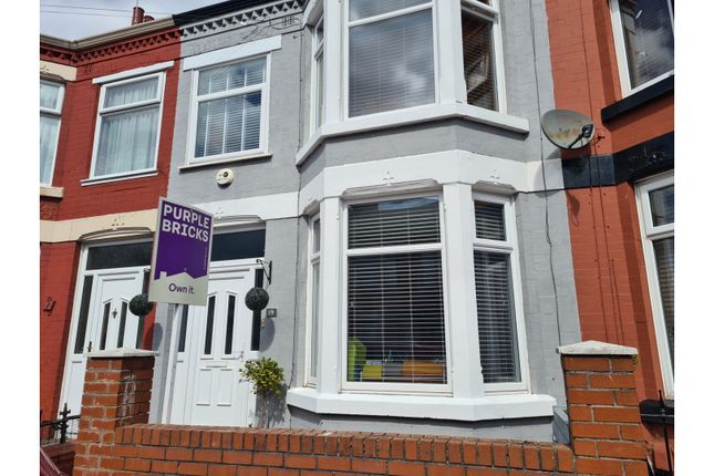 Terraced house for sale in Cornice Road, Liverpool